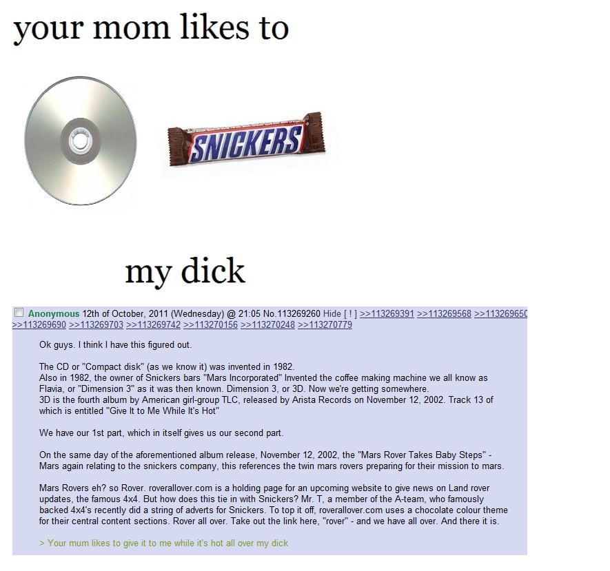 my dick in your mom My dick in your mom